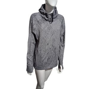 Lululemon Women's size 10 Ready to Rulu Hoodie Luon Spray Jacquard Speckled Top